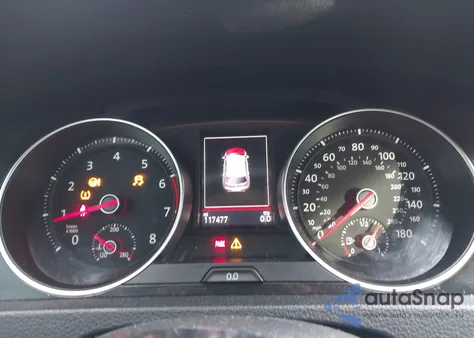 2017 Volkswagen Golf Gti Autobahn 4-Door/S 4-Door/Se 4-Door/Sport 4-Door z USA, uszkodzony, nr VIN 3VW547AU4HM022495